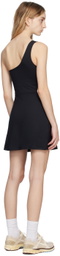 Girlfriend Collective Black Bianca Minidress