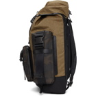 Master-Piece Co Black and Tan Large Rogue Backpack