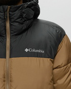 Columbia Puffect Hooded Jacket Black/Brown - Mens - Down & Puffer Jackets