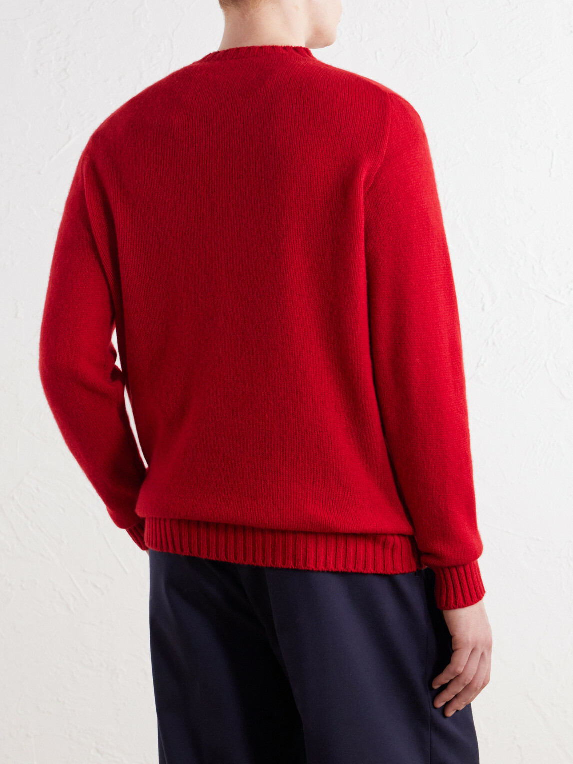 Anderson & Sheppard - Super Soft Cashmere Sweater - Red