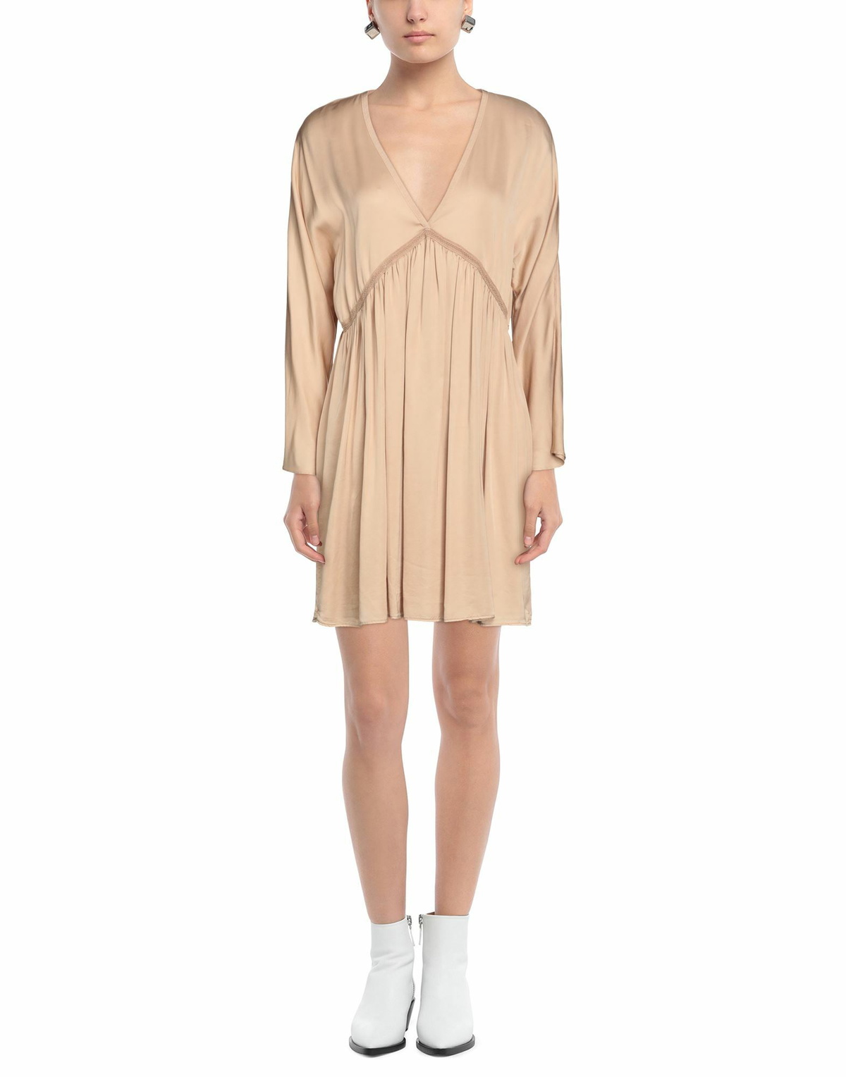 Alessia Santi Womens Mini dress Sand