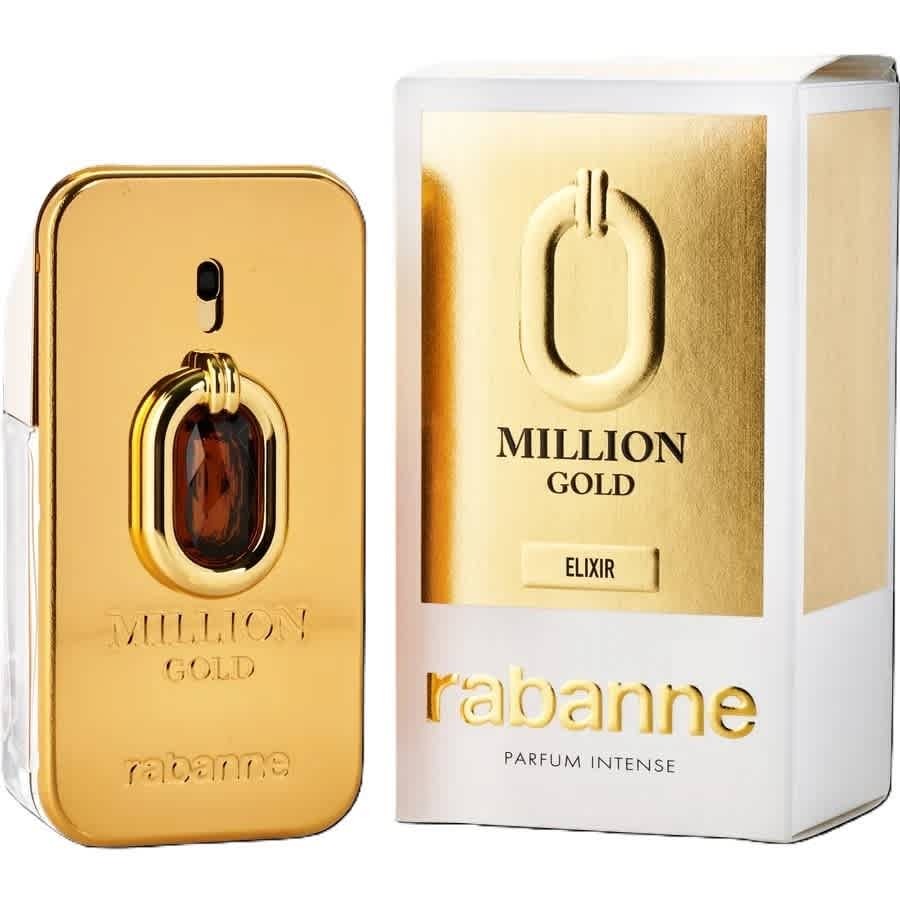 Paco Rabanne Mens Million Gold Elixir EDP Spray 1.7 oz Fragrances 3349668644957