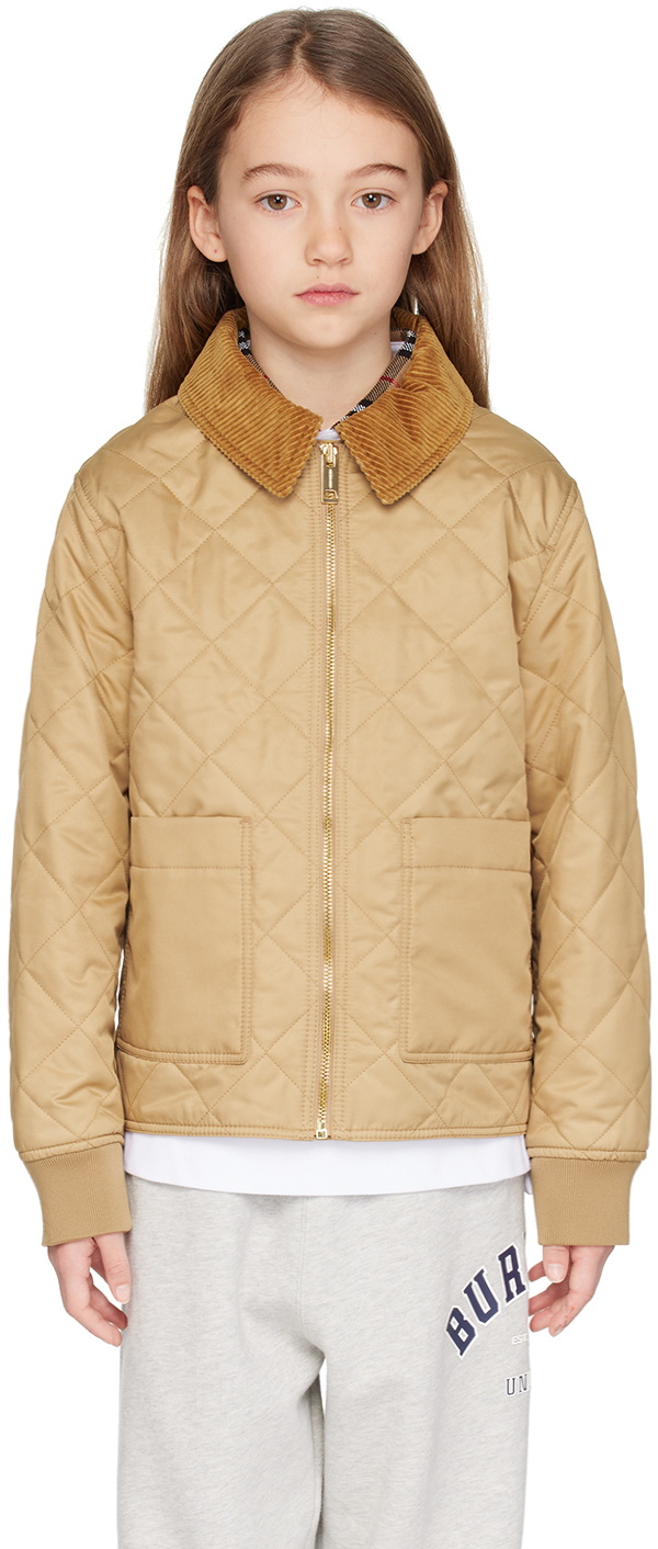 Burberry jacket store kids yellow