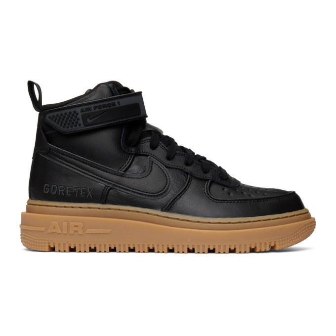 Photo: Nike Black Air Force 1 GTX Sneakers