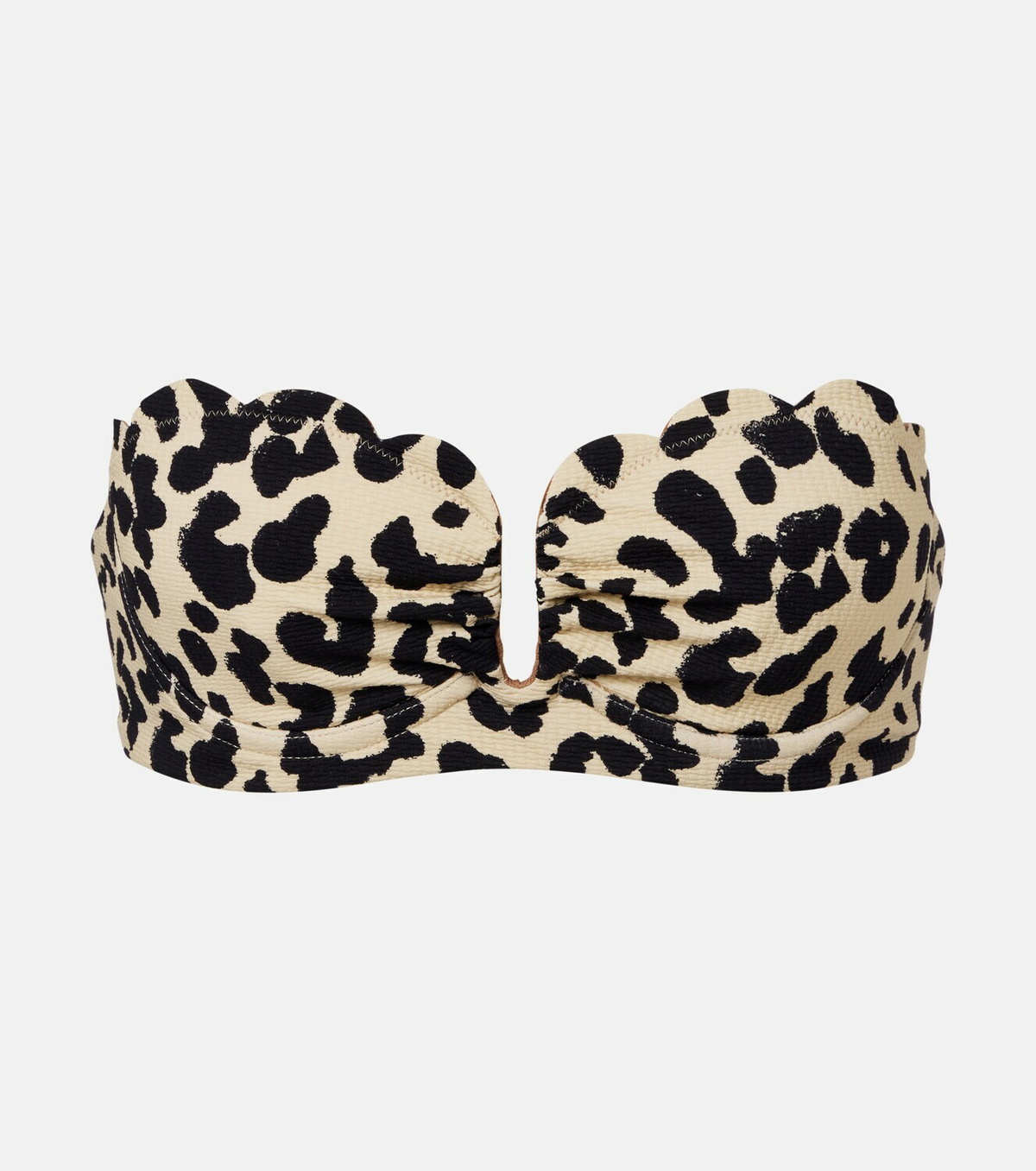 Marysia Lisbon leopard-print bikini top