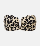 Marysia Lisbon leopard-print bikini top