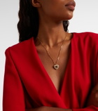 Valentino Cœur Royal embellished pendant necklace