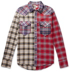 Isabel Marant - Billy Checked Brushed Cotton-Flannel Western Shirt - Men - Multi