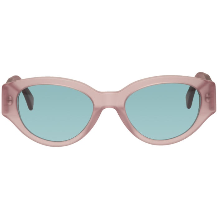 Photo: Super Pink and Blue Drew Mama Sunglasses