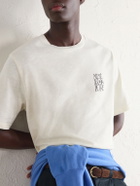 Aimé Leon Dore - Logo-Print Cotton-Jersey T-Shirt - White