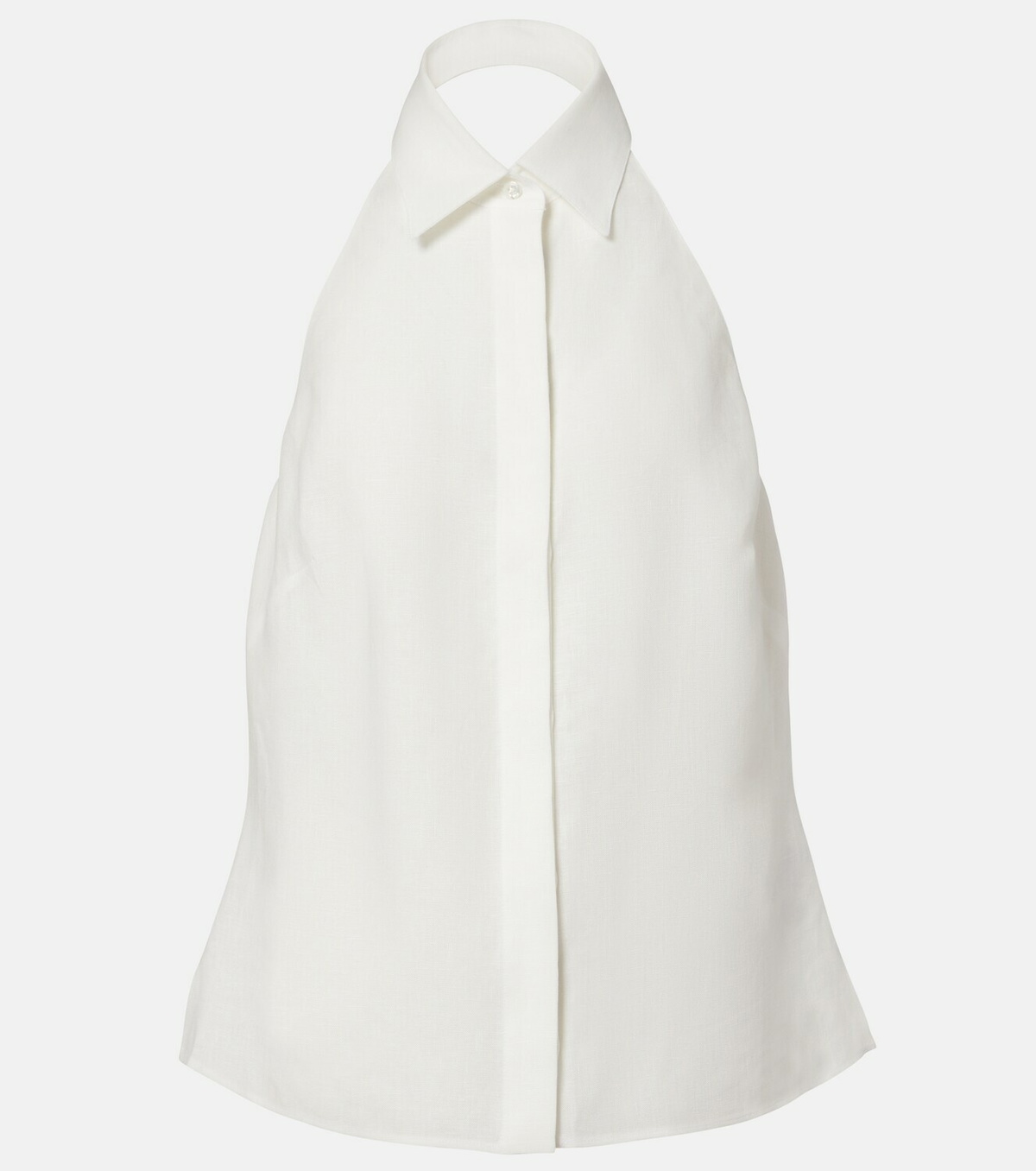 Ralph Lauren Collection Eldred halterneck linen top