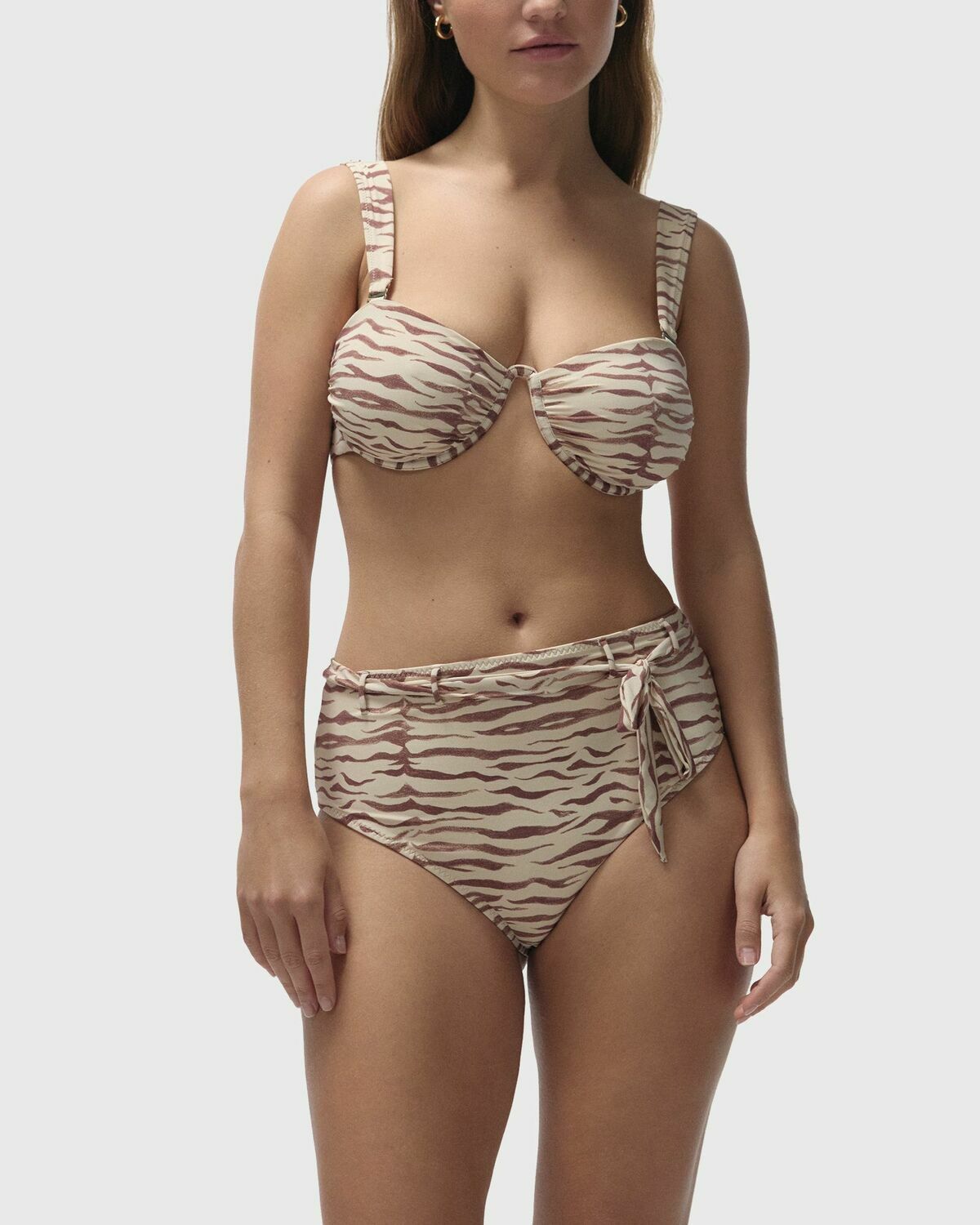 Love Stories Glow Bikini brown/beige Womens Swimwear