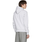 AMI Alexandre Mattiussi Grey Limited Edition Smiley Edition Graphic Hoodie