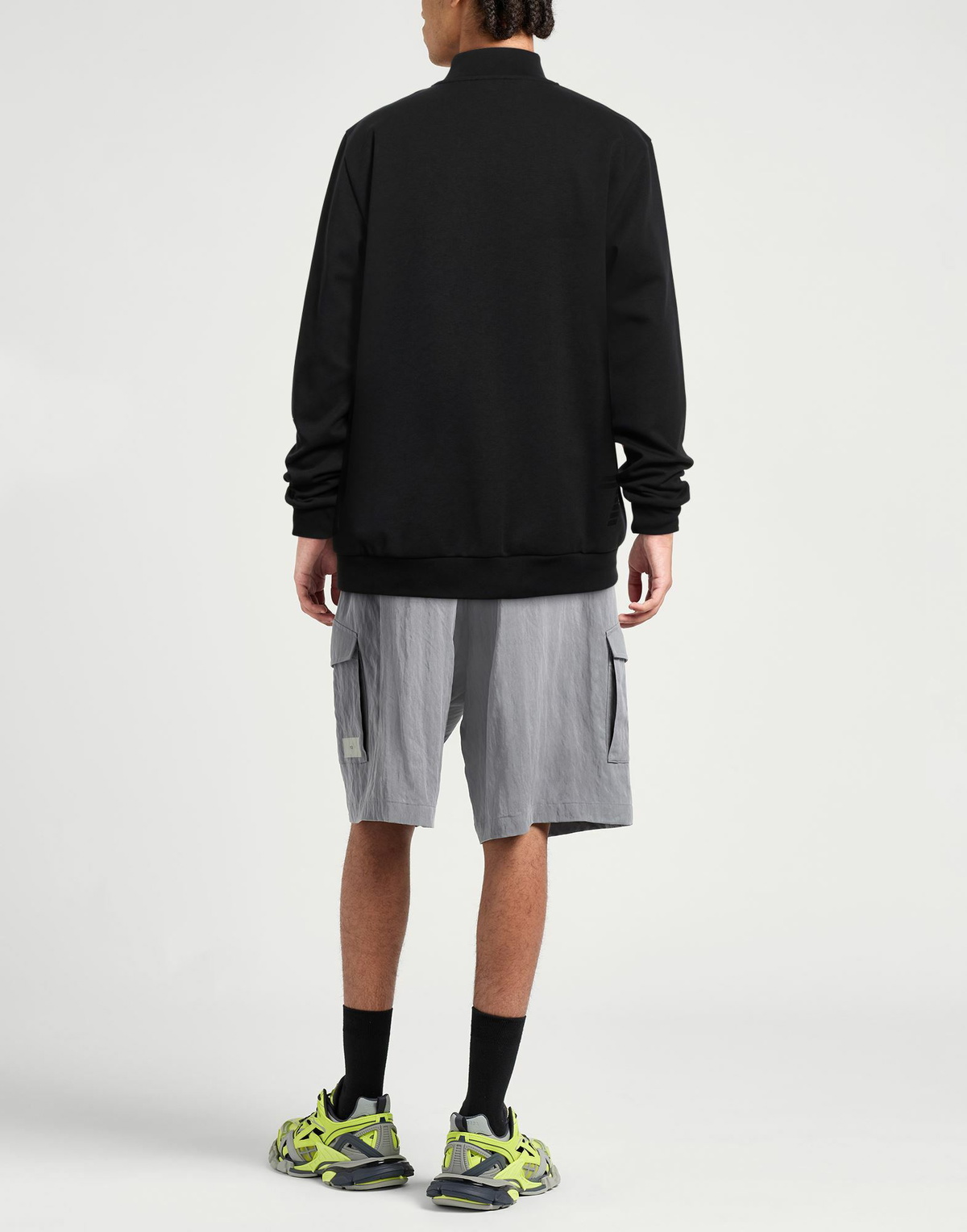 Ea7 Mens Sweatshirt in Black