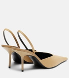 Victoria Beckham Sloan canvas slingback pumps