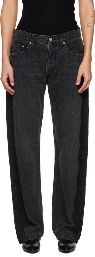 Photo: UNDERCOVER Black Lace Jeans