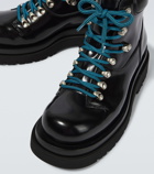 Bottega Veneta - Lug leather hiking boots