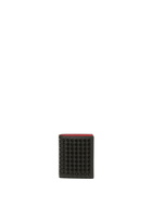 Christian Louboutin Wallet Paros Spike Wallet In Leather