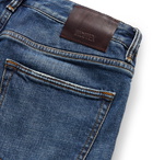 Incotex - Slim-Fit Stretch-Denim Jeans - Blue