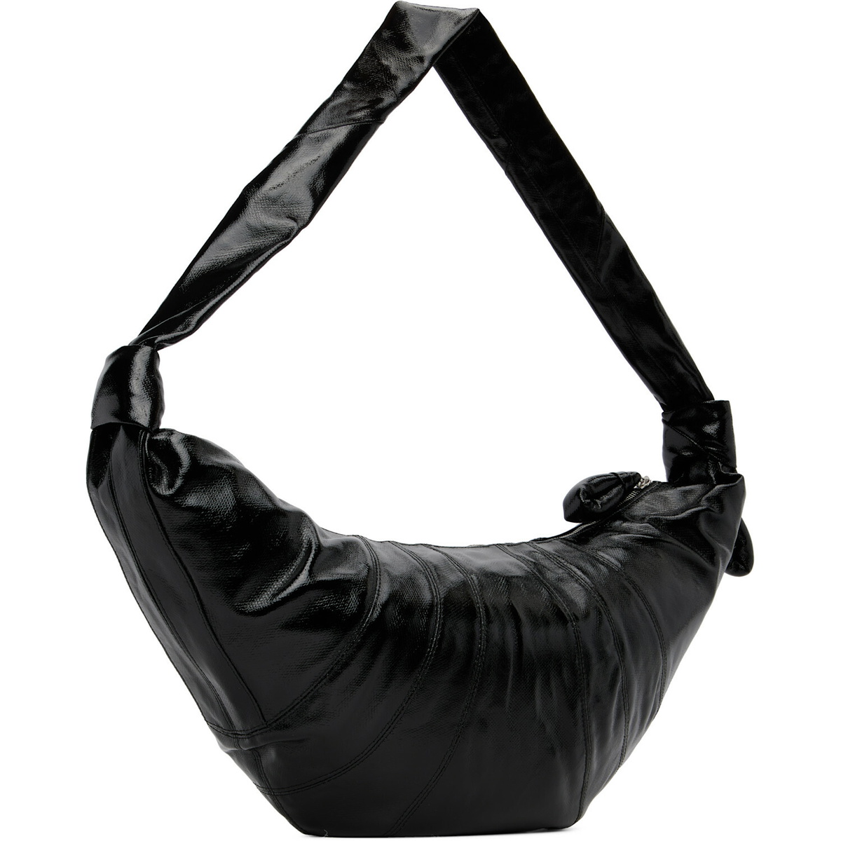 LEMAIRE Black Large Croissant Bag