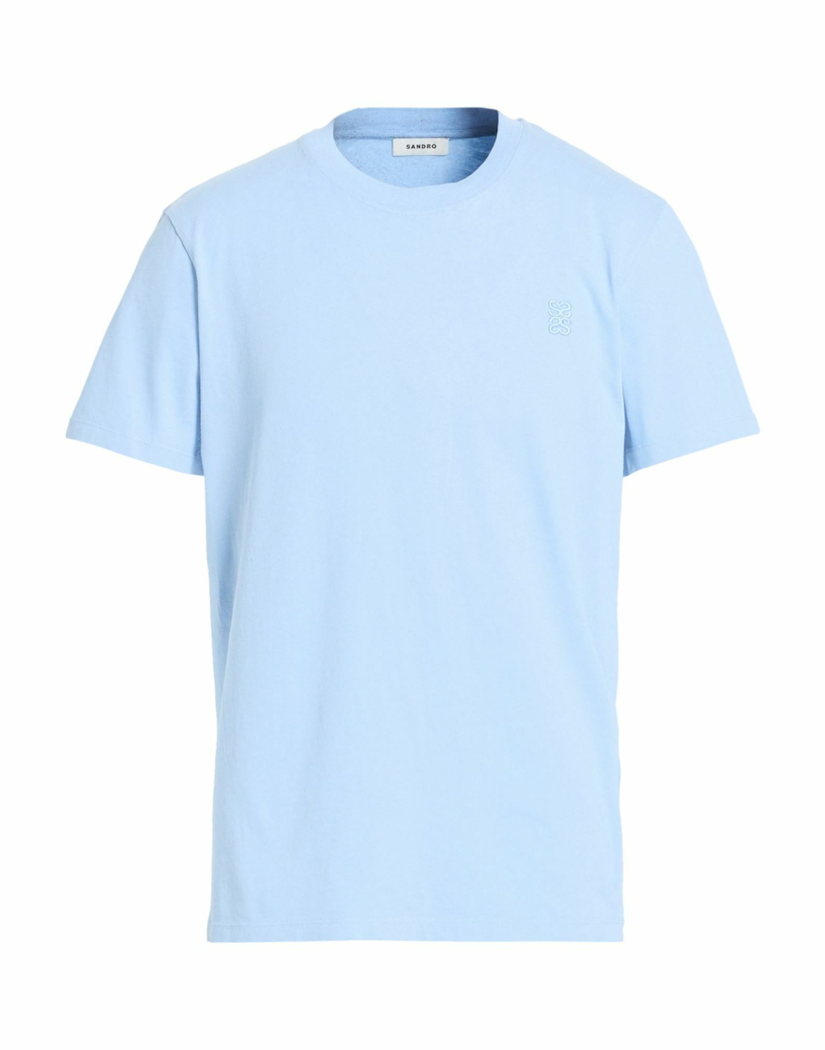 Sandro Mens T-shirt Sky in Blue