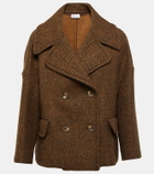 REDValentino Herringbone wool jacket