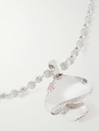 POLITE WORLDWIDE® - Mushroom Sterling Silver Crystal Pendant