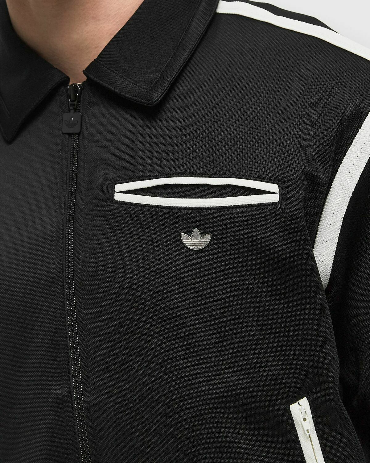 Adidas PREMIUM TRACK TOP Black Mens Track Jacket adidas