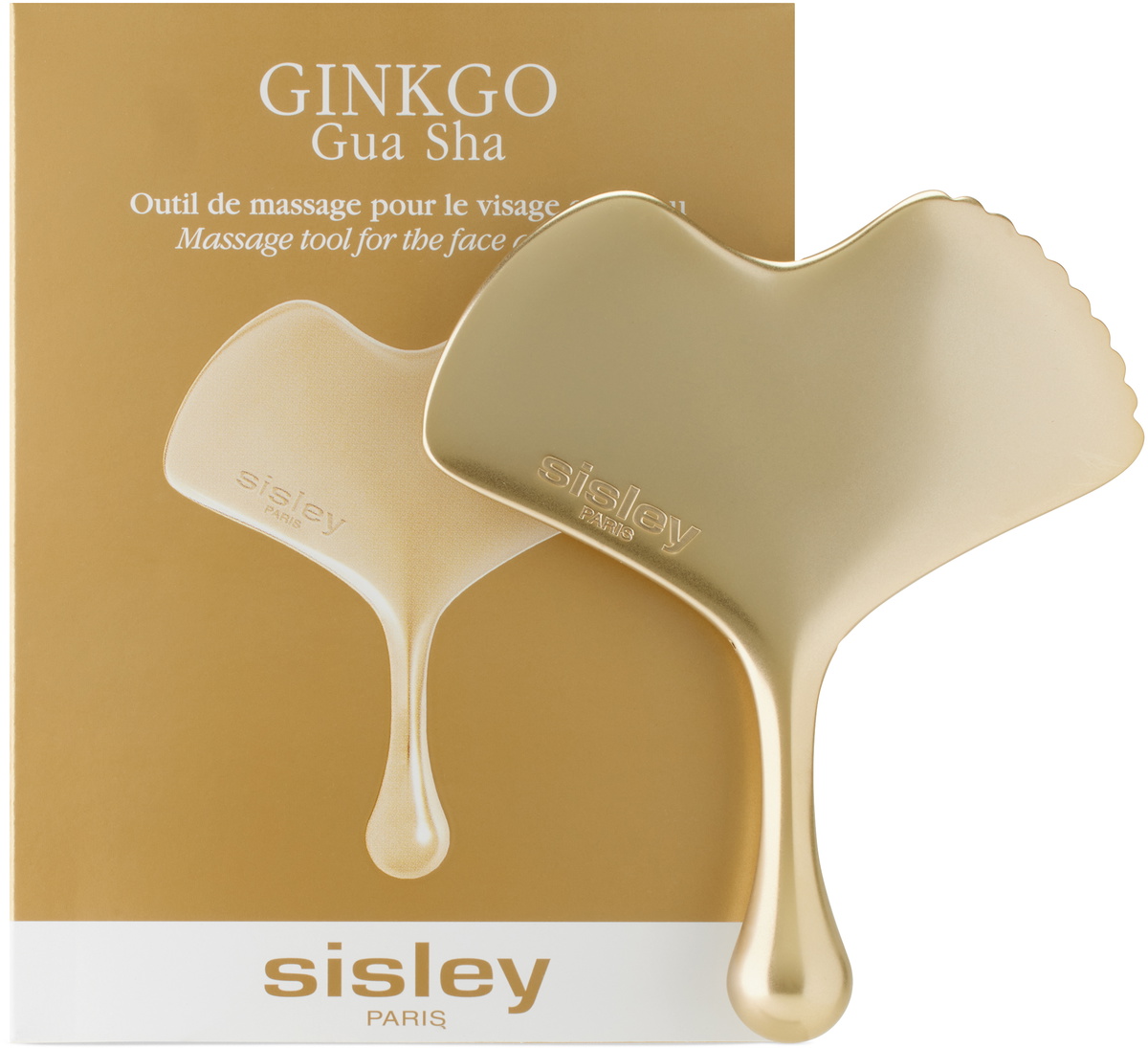 Sisley-Paris Gold Gingko Gua Sha Face Massager