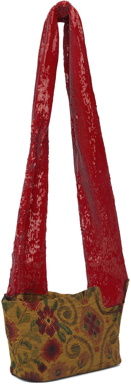 Edward Cuming Yellow & Red Belmonte Bag