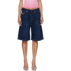 Diesel Navy De-Sire-Short Denim Shorts