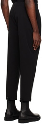 Goldwin Black One Tuck Trousers