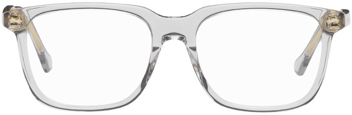 Photo: Gucci Transparent Rectangular Glasses