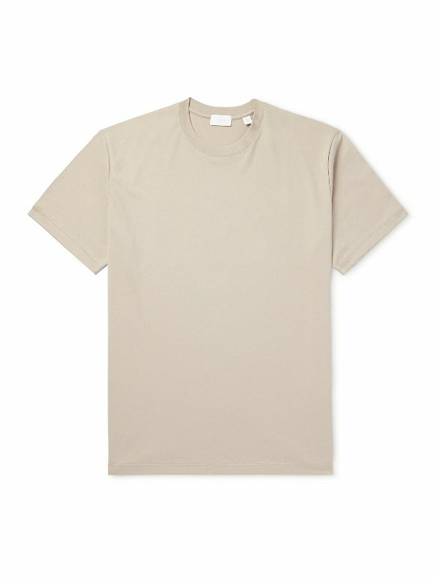 Photo: Håndværk - Pima Cotton-Jersey T-Shirt - Brown