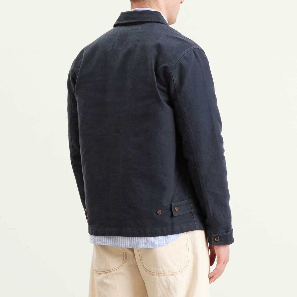 Armor-Lux Men's Fisherman Chore Jacket in Tornado