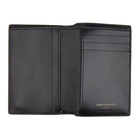 Saint Laurent Black Tiny Monogramme Wallet