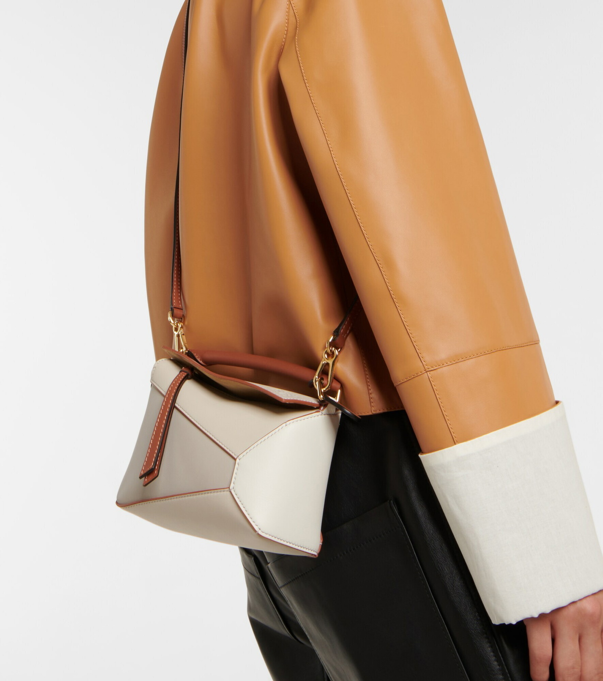 Loewe Puzzle Mini Leather Shoulder Bag