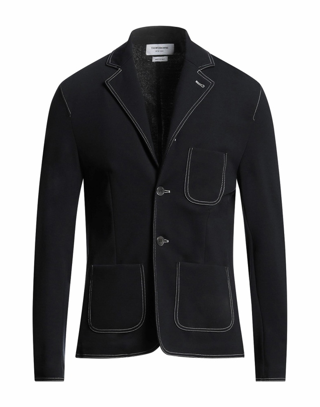 Photo: Thom Browne Mens Blazer Midnight in Blue