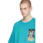 Off-White Blue Pascal Painting Over T-Shirt