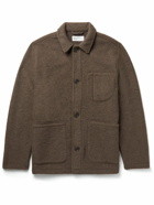 Universal Works - Brushed Wool-Blend Field Jacket - Brown