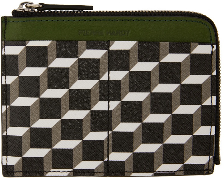Photo: Pierre Hardy Black & Green Perspective Cube Wallet