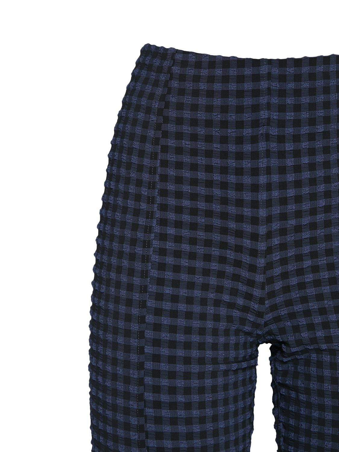 GANNI - Seersucker Stretch Tech Pants GANNI