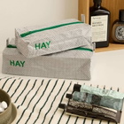 HAY Candy Mono Wash Bag - Box Set of 3 in Grey 