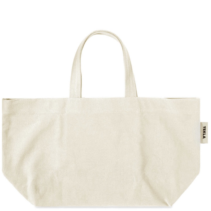 Photo: Tekla Fabrics Canvas Beach Bag