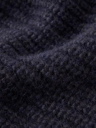 Officine Générale - Marco Ribbed Merino Wool-Blend Sweater - Blue