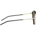 Givenchy Black GV One Aviator Sunglasses