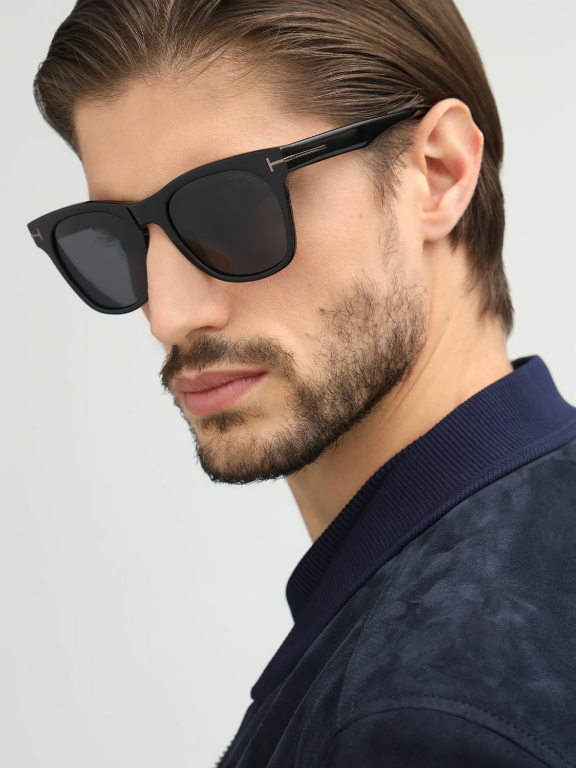 小物 TOM FORD Brooklyn TOM FORD - Brooklyn Squared Acetate Sunglasses TOM FORD