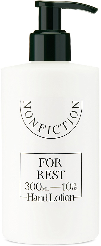 Photo: Nonfiction For Rest Hand Lotion, 300 mL