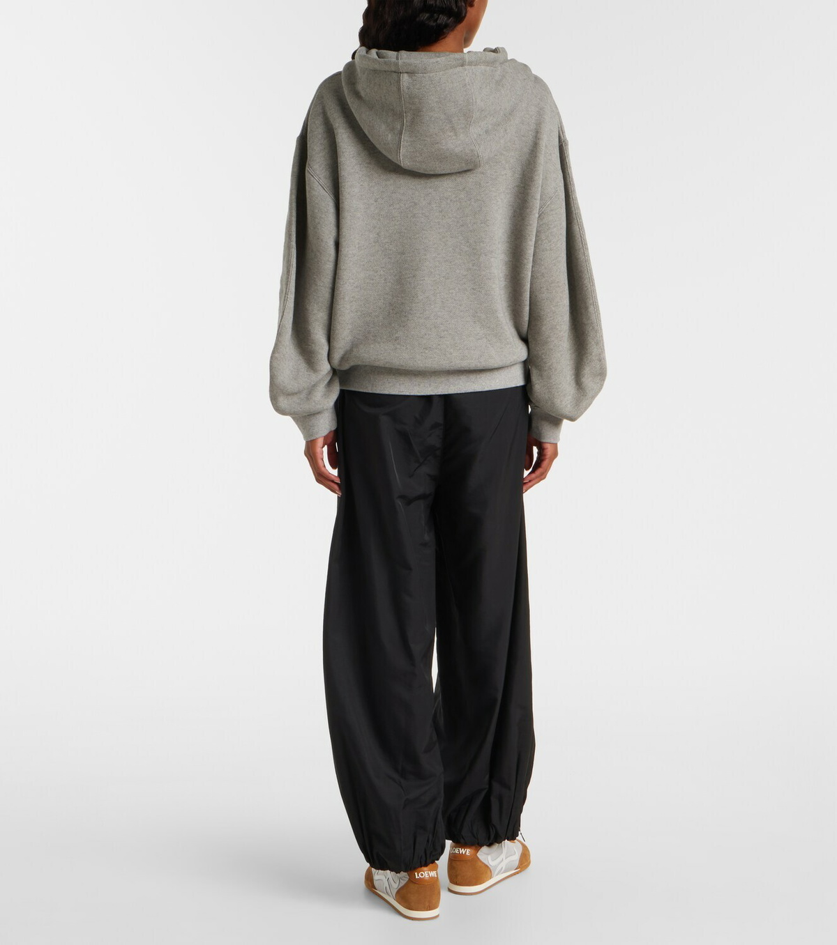 Loewe Flamenco cotton and cashmere hoodie