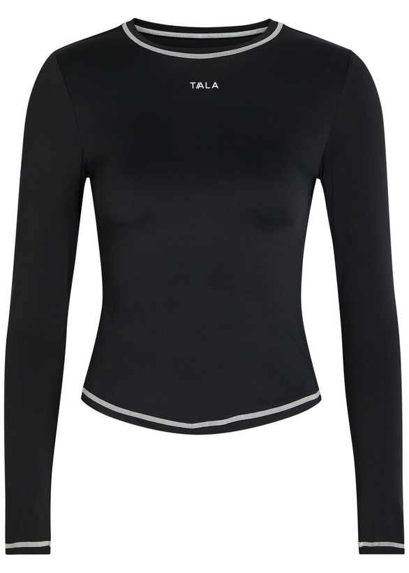 Photo: Tala Ultralite Active Logo Stretch-jersey T-shirt Black
